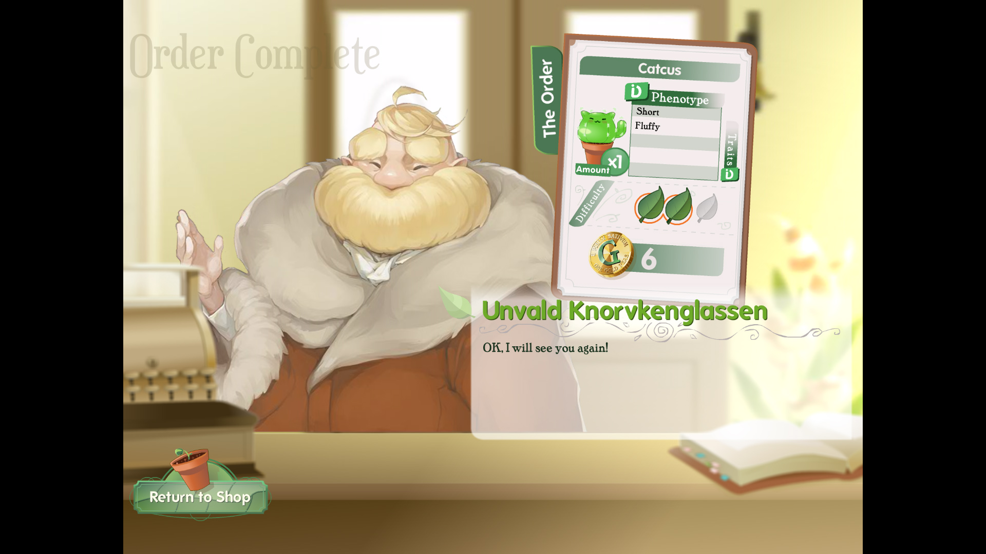 Скриншот: Crazy Plant Shop