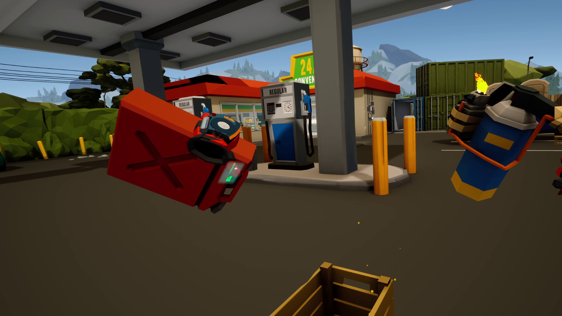 Скриншот: Kill It With Fire VR