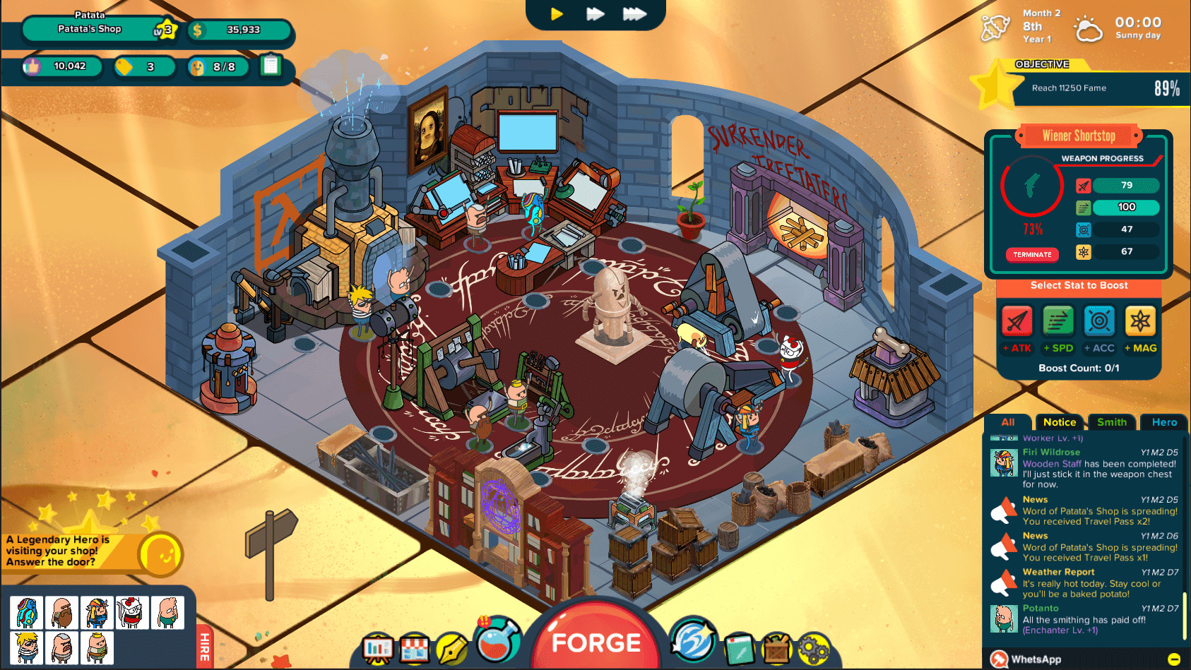 Скриншот 19: Holy Potatoes! A Weapon Shop?!