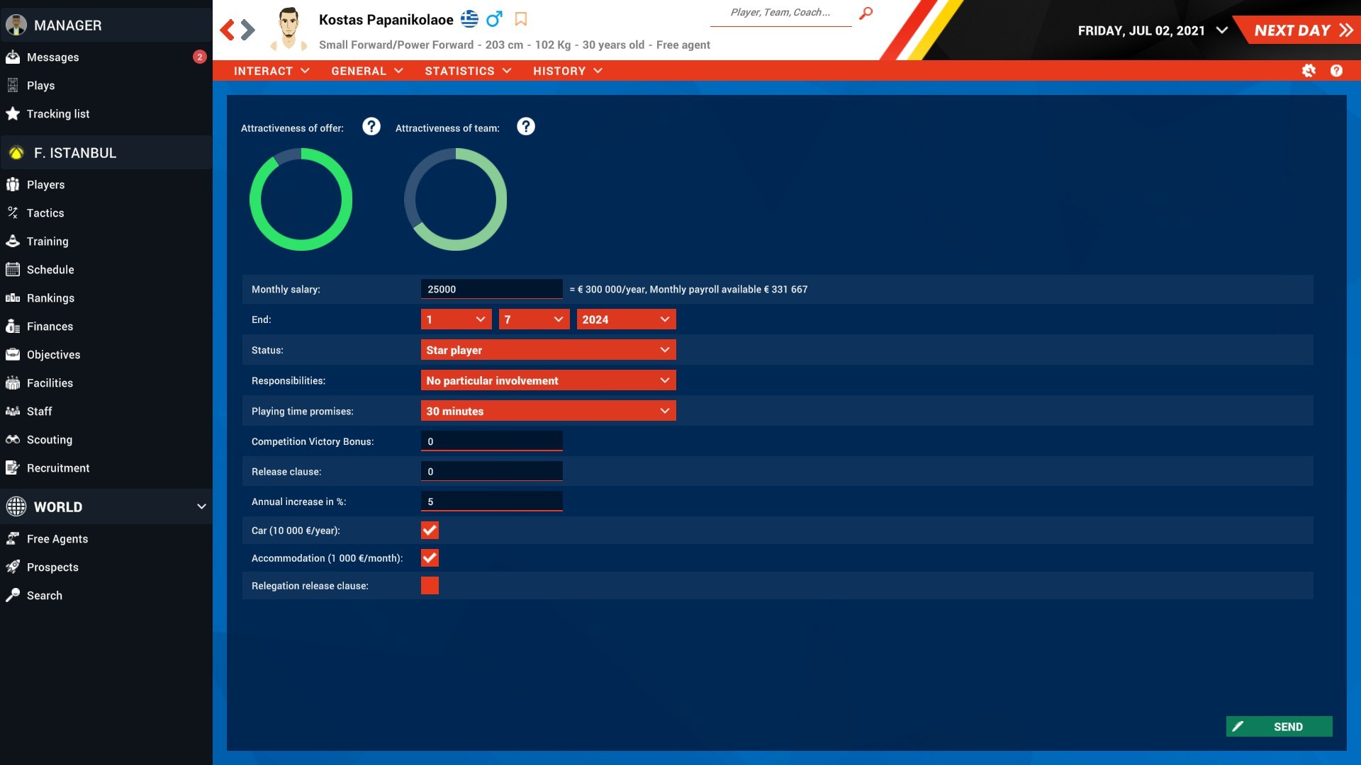 Скриншот 13: Pro Basketball Manager 2022
