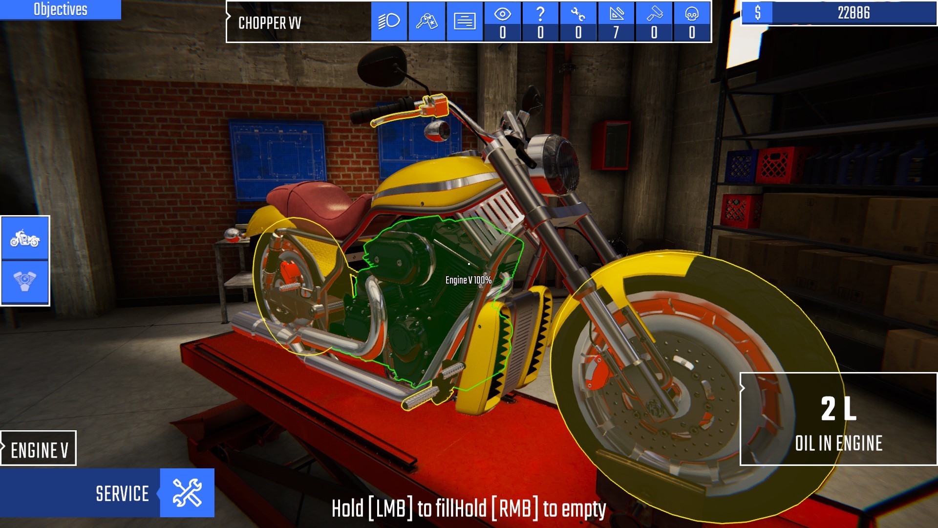 Скриншот: Biker Garage: Mechanic Simulator