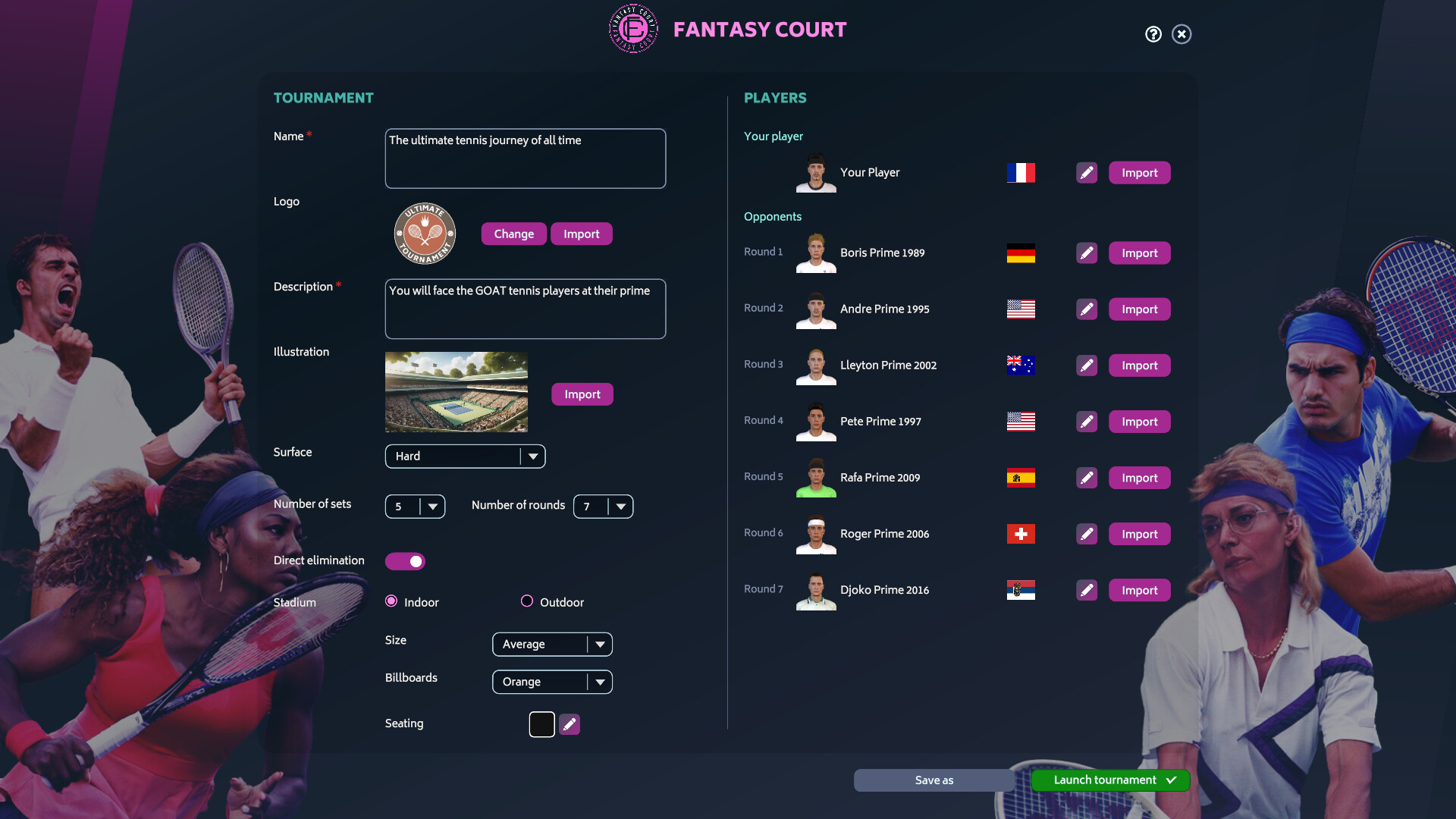 Скриншот 8: Tennis Manager 2024