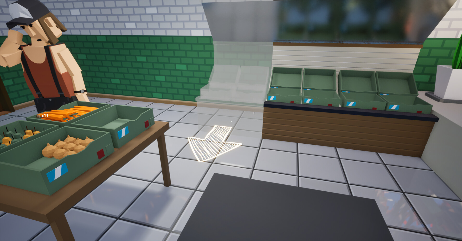 Скриншот: Grocery Simulator