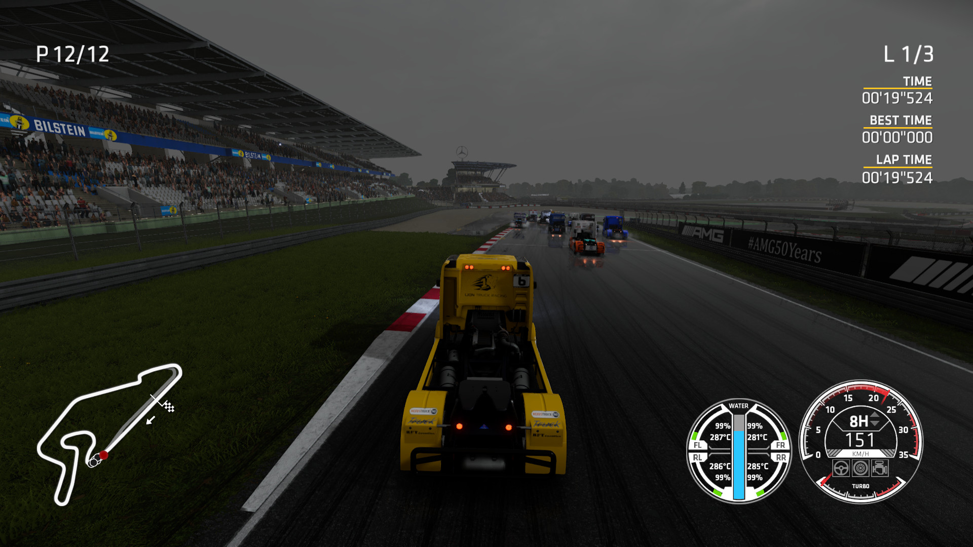 Скриншот: FIA European Truck Racing Championship