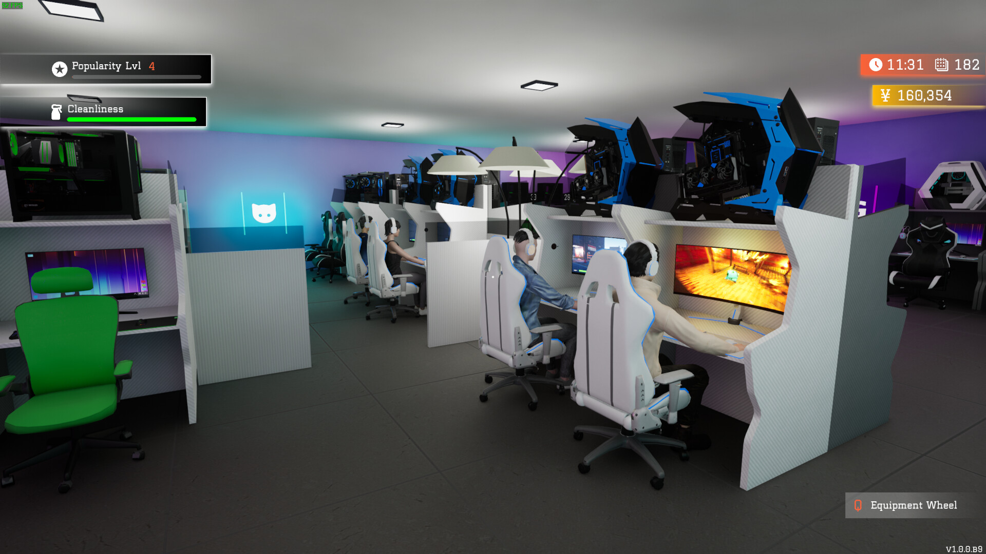 Скриншот: Gaming Cafe Simulator