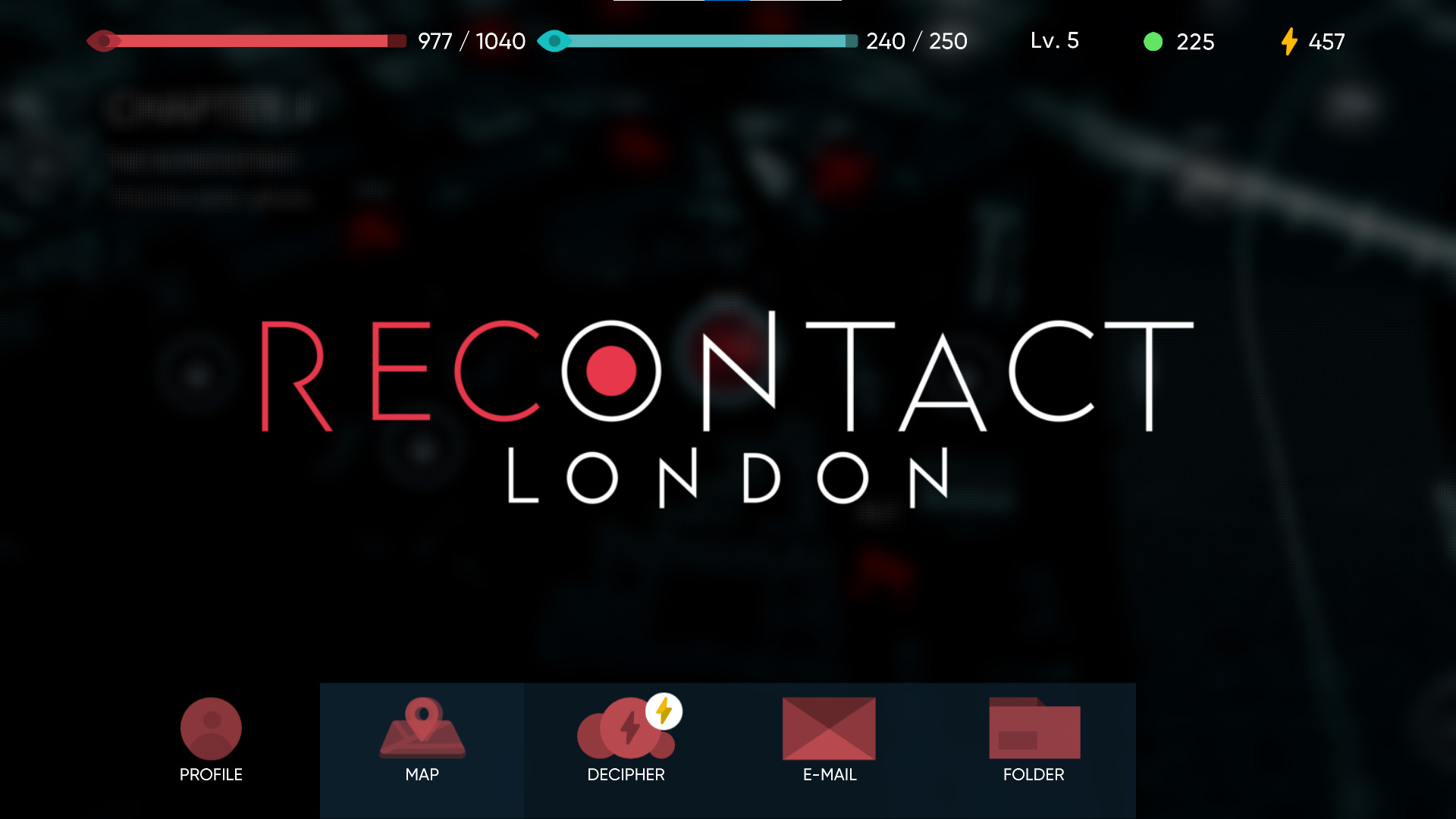 Скриншот: Recontact London: Cyber Puzzle