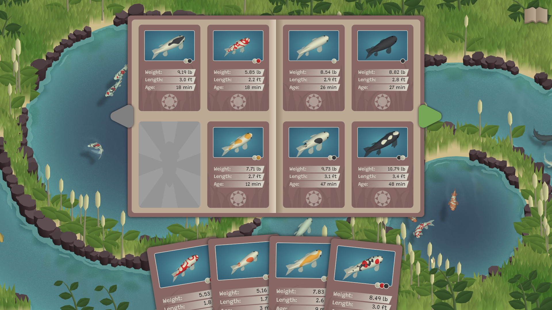 Скриншот: Koi Farm