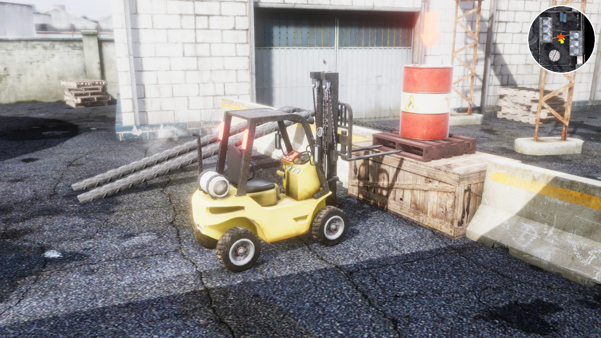 Скриншот: Forklift Load