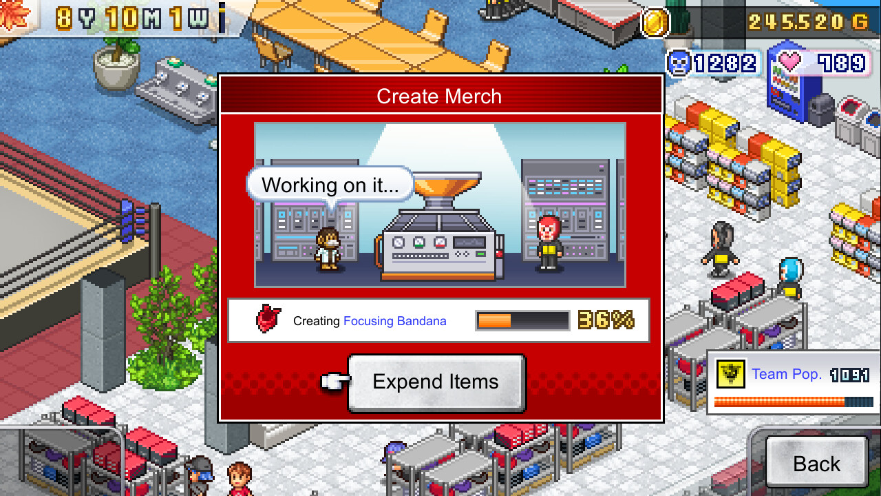 Скриншот: Pro Wrestler Story