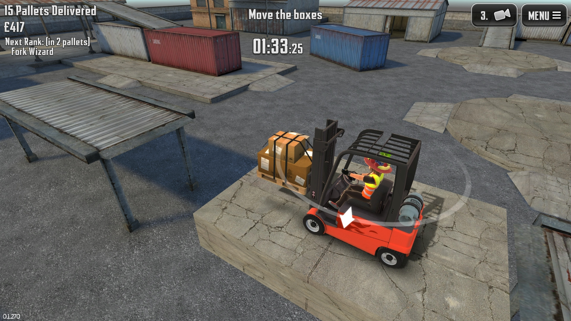 Скриншот: Extreme Forklifting 2