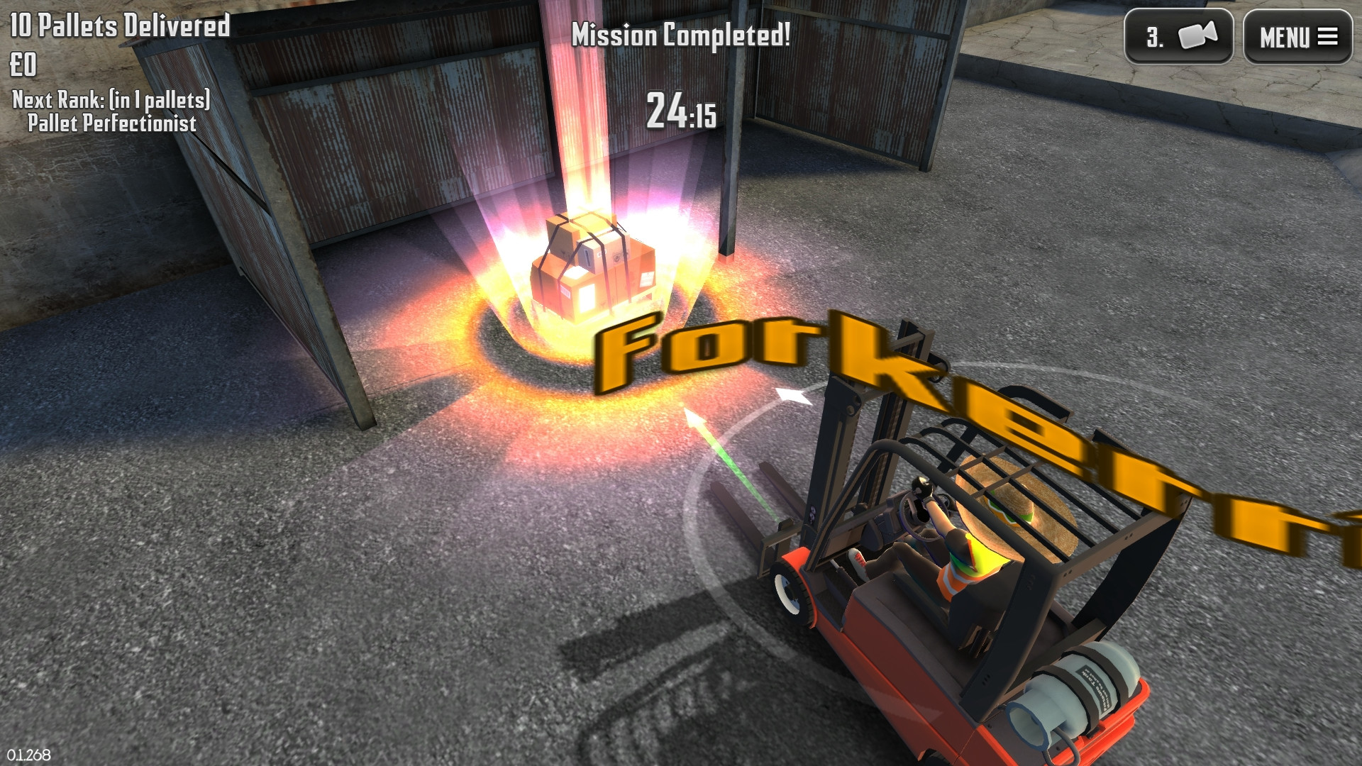 Скриншот: Extreme Forklifting 2