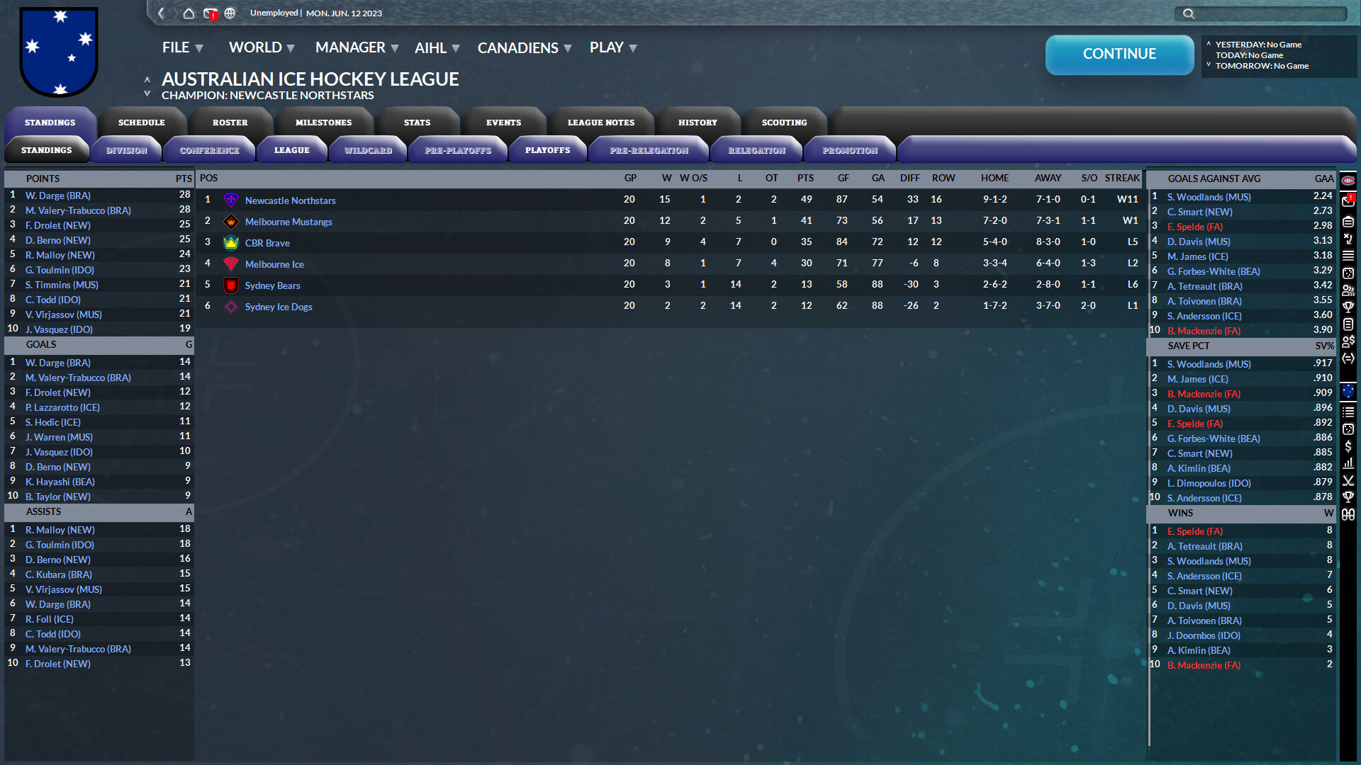 Скриншот 11: Franchise Hockey Manager 9