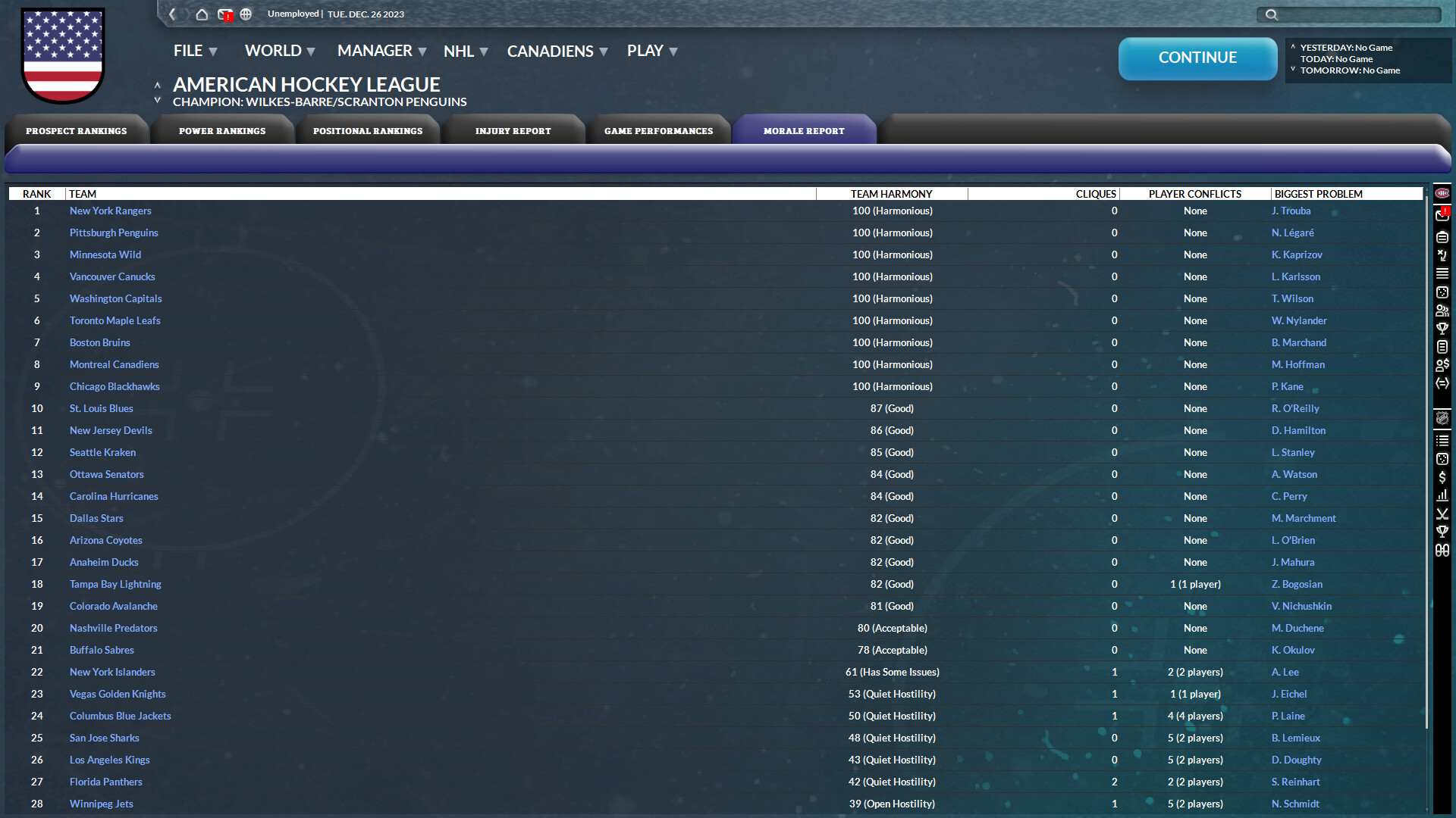 Скриншот 20: Franchise Hockey Manager 9