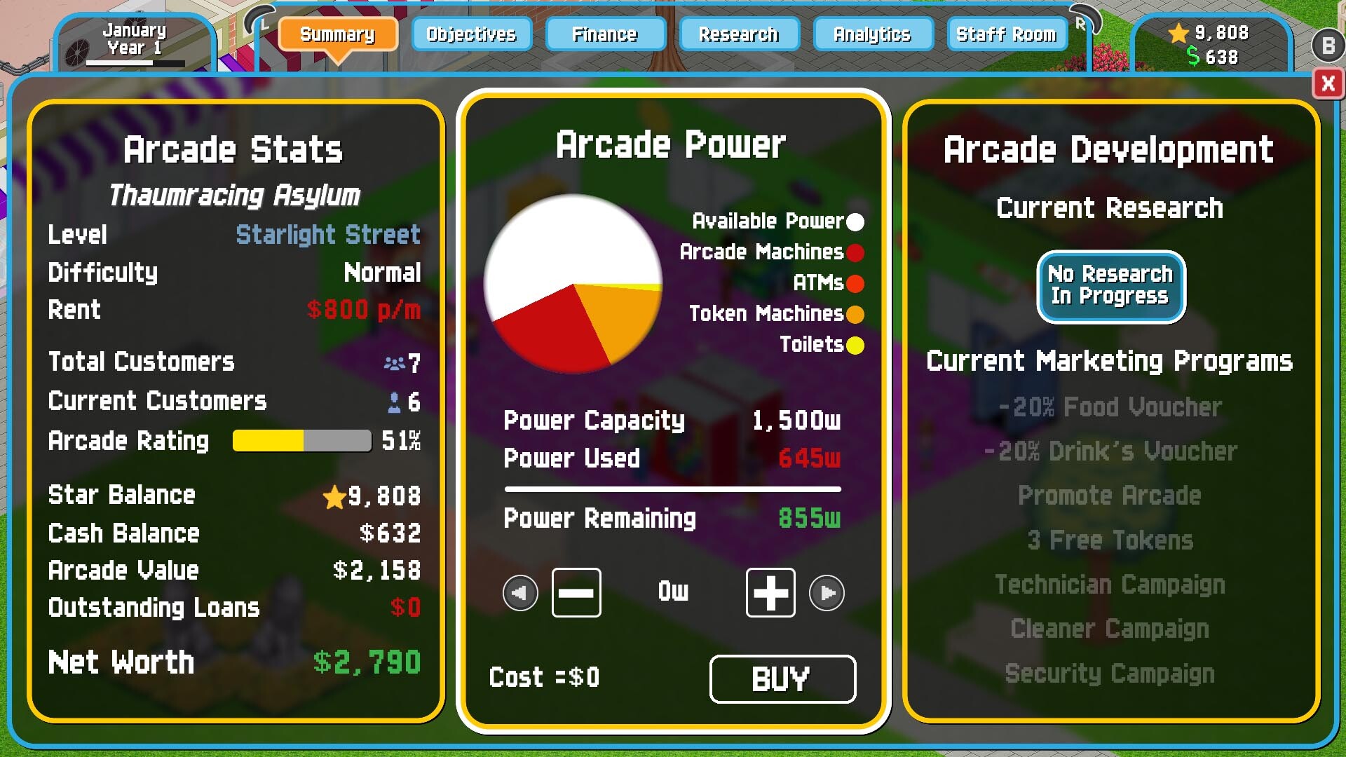 Скриншот: Arcade Tycoon ™ : Simulation Game