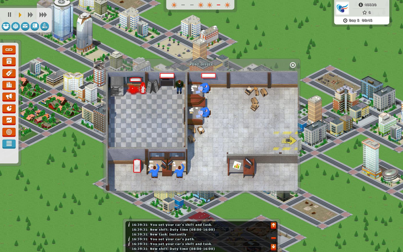 Скриншот: Post Master