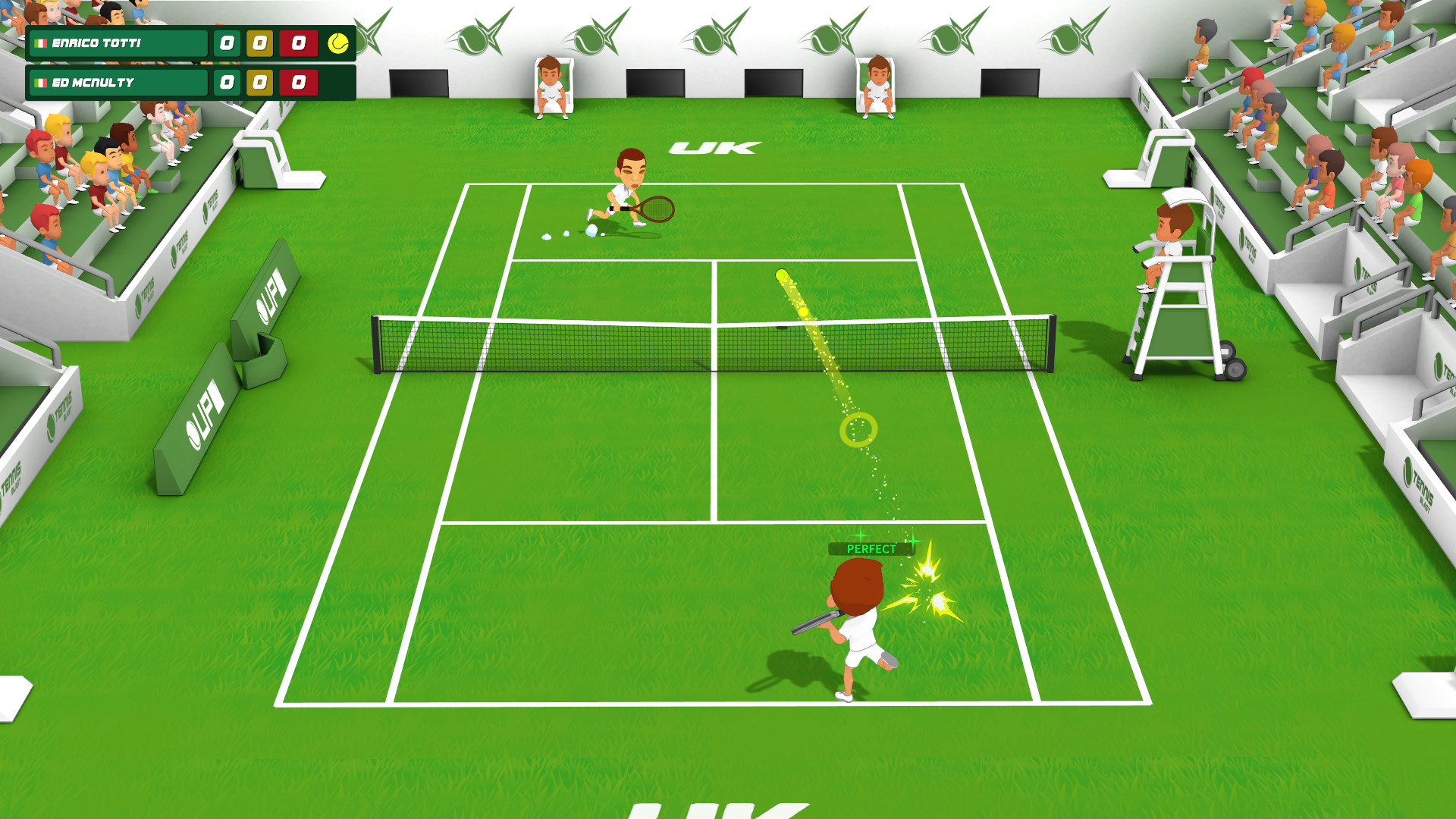 Скриншот: Super Tennis Blast
