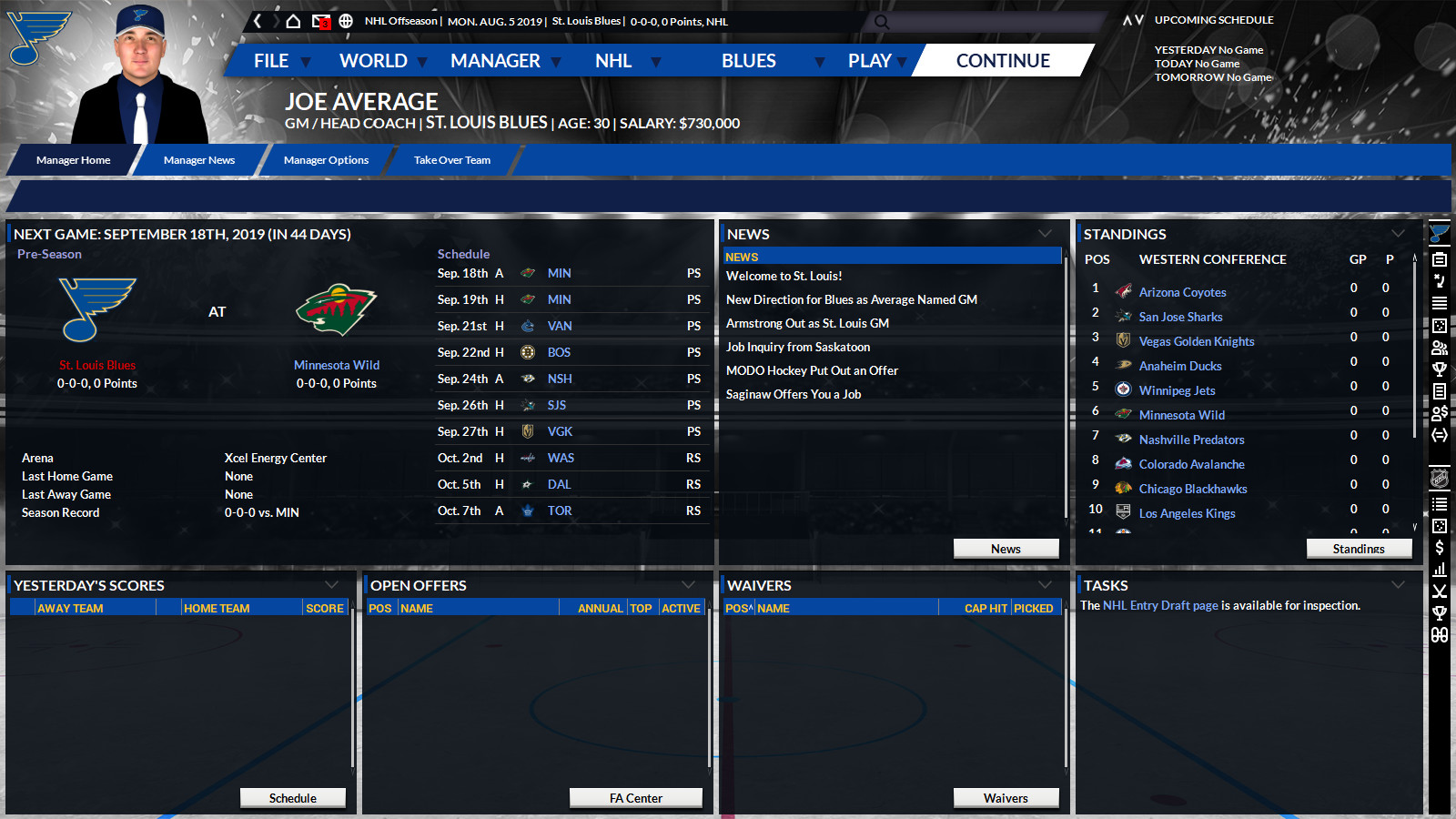 Скриншот 16: Franchise Hockey Manager 6