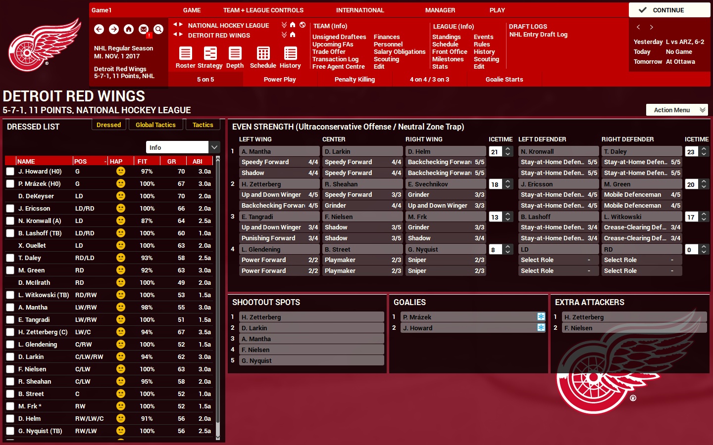 Скриншот 18: Franchise Hockey Manager 4