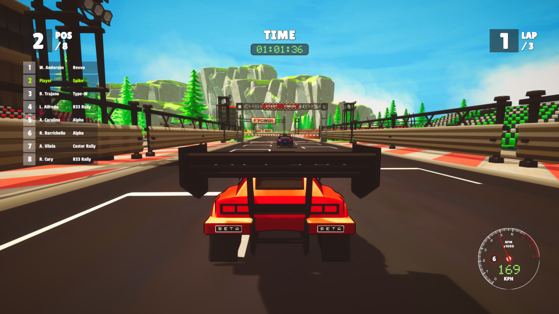 Скриншот: Toon Toon Racing