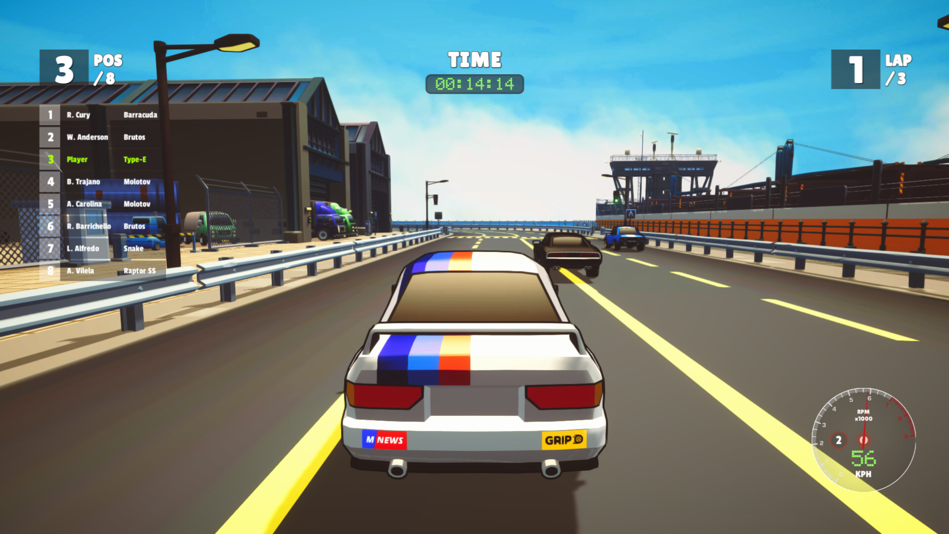 Скриншот: Toon Toon Racing