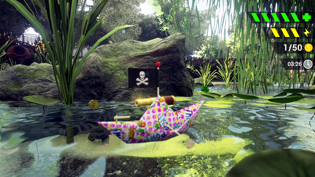 Скриншот: My Paper Boat