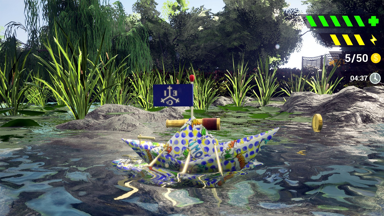 Скриншот: My Paper Boat