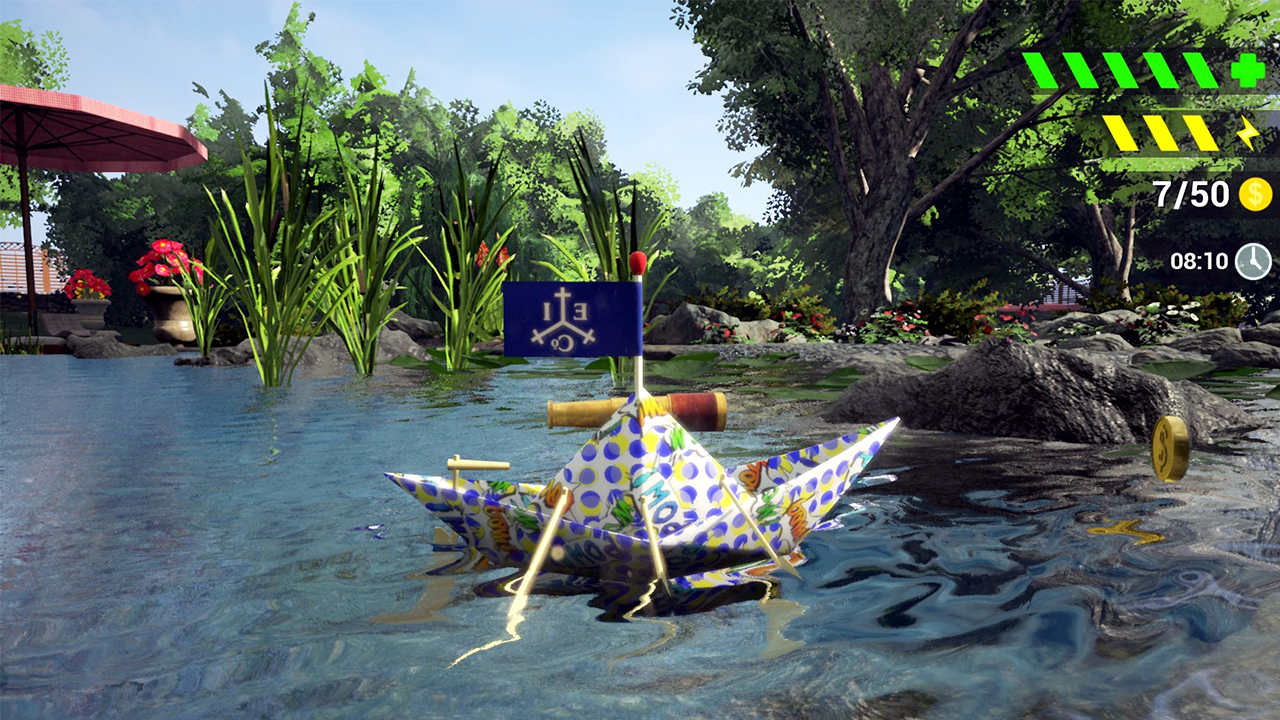 Скриншот: My Paper Boat