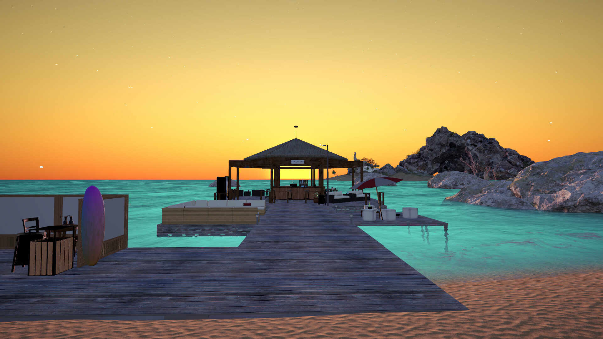 Скриншот: Beach Club Simulator 2024