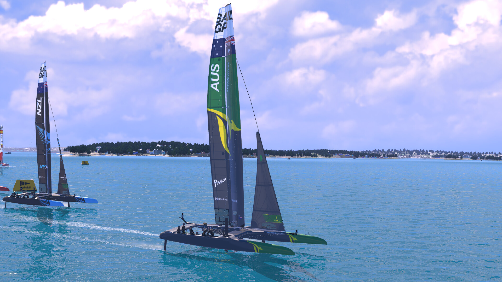 Скриншот: Hydrofoil Generation