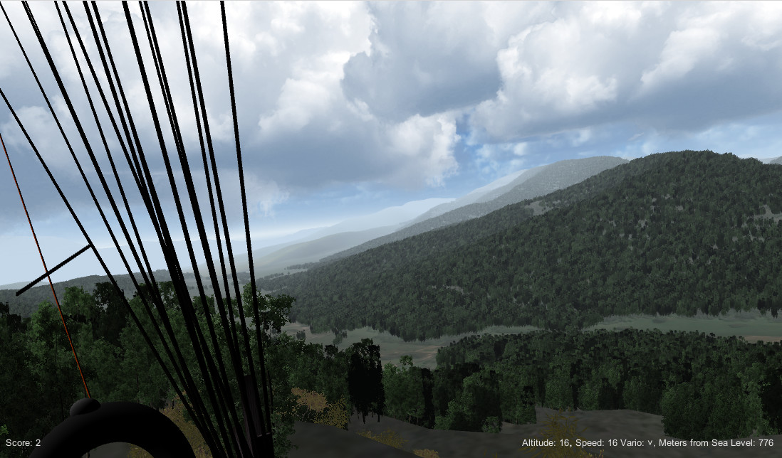 Скриншот 13: 3D Paraglider