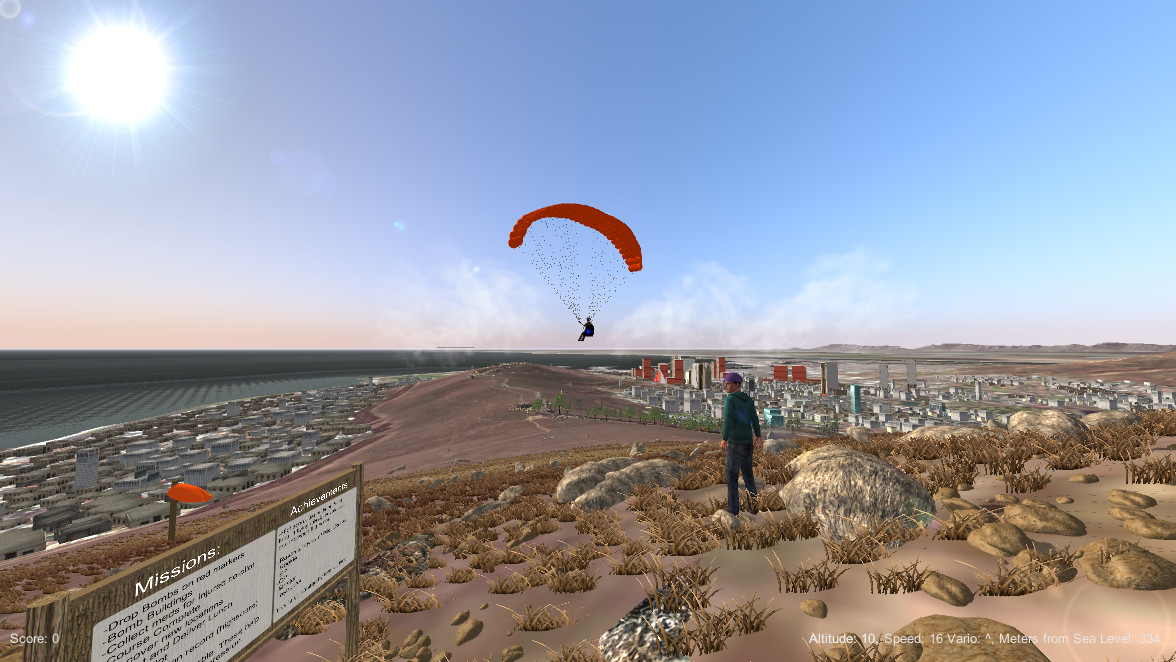 Скриншот 26: 3D Paraglider