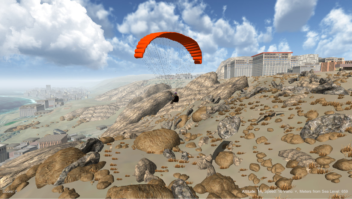 Скриншот 28: 3D Paraglider