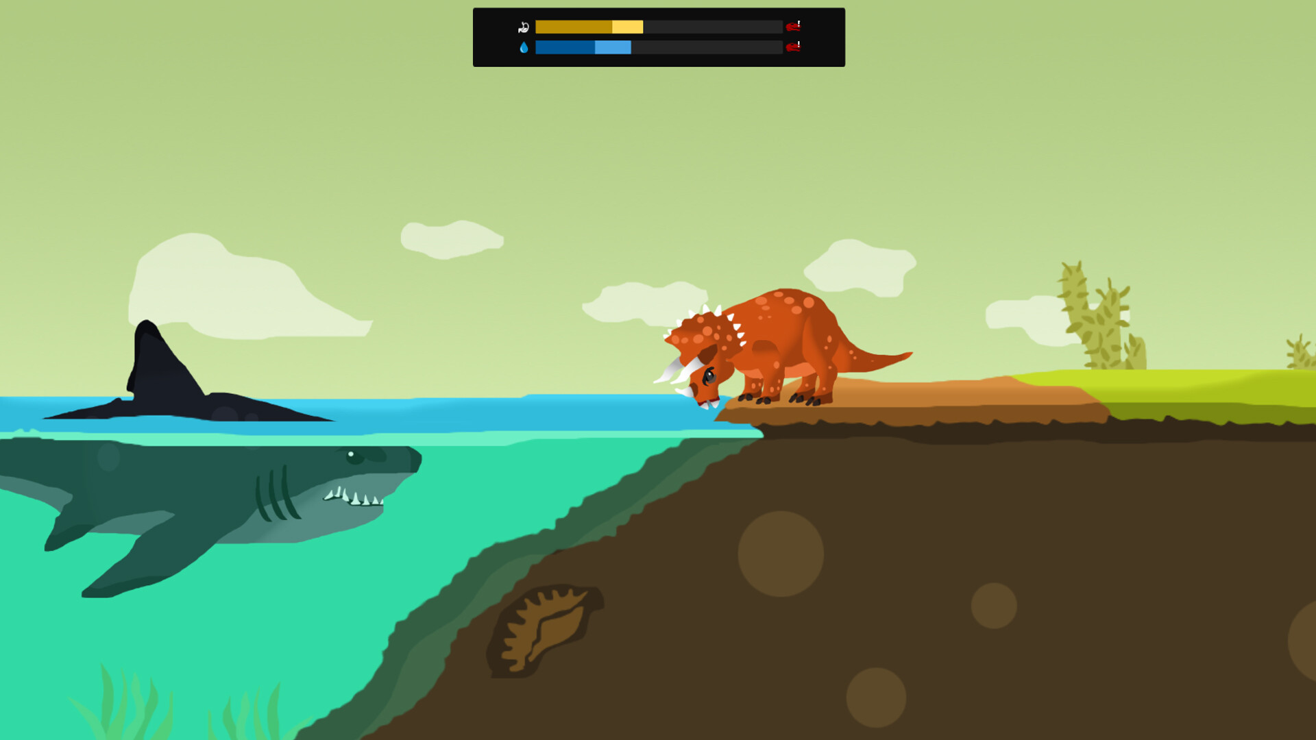 Скриншот: Dino Nest