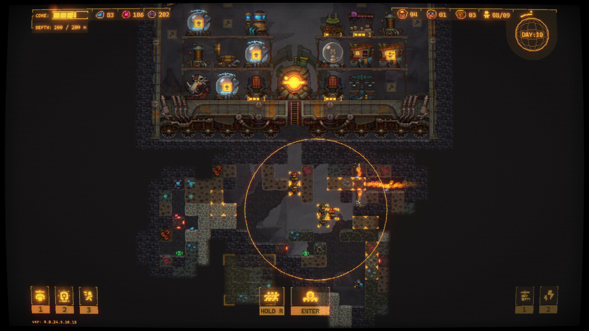 Скриншот: Drill Core