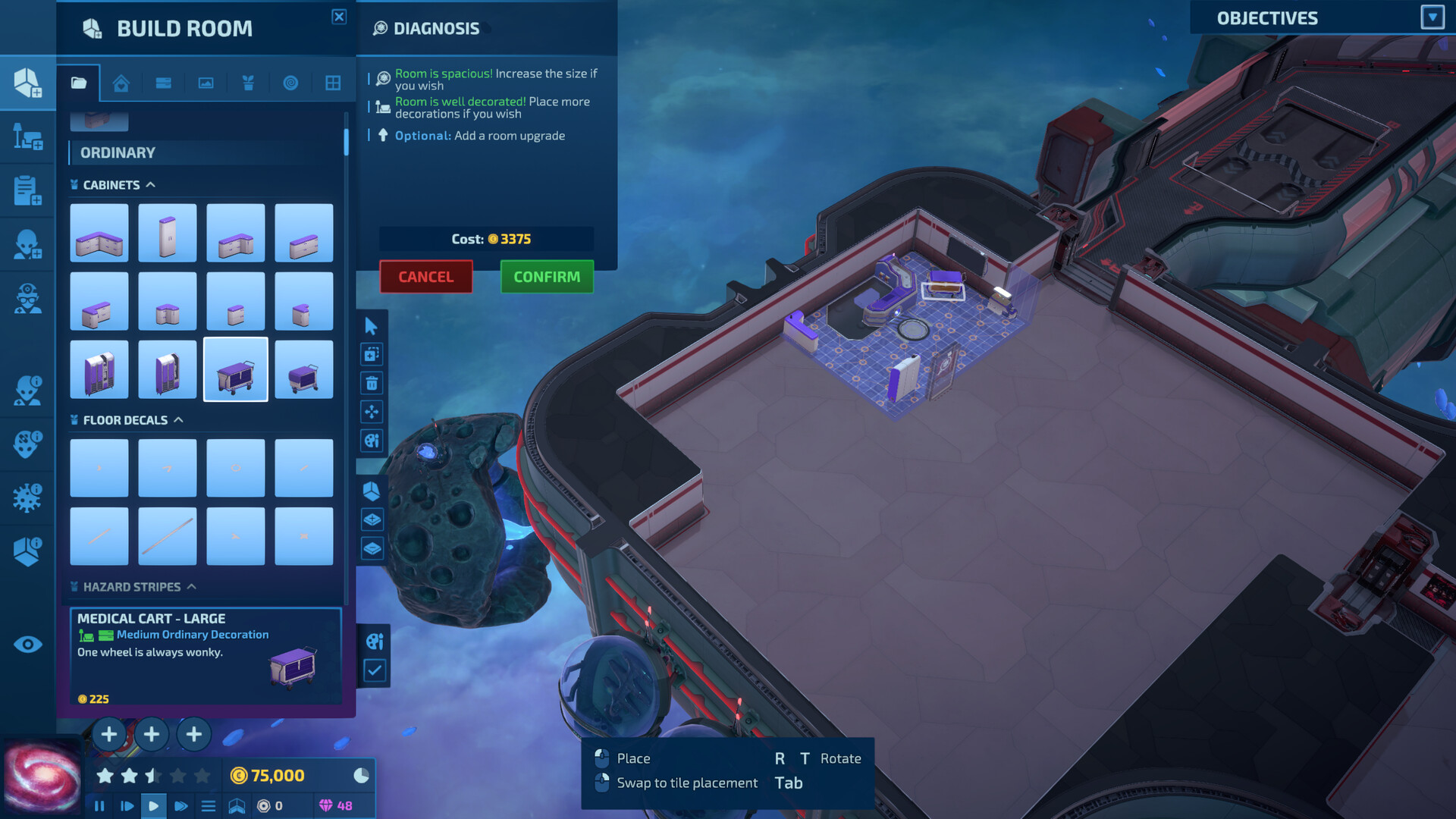 Скриншот: Galacticare