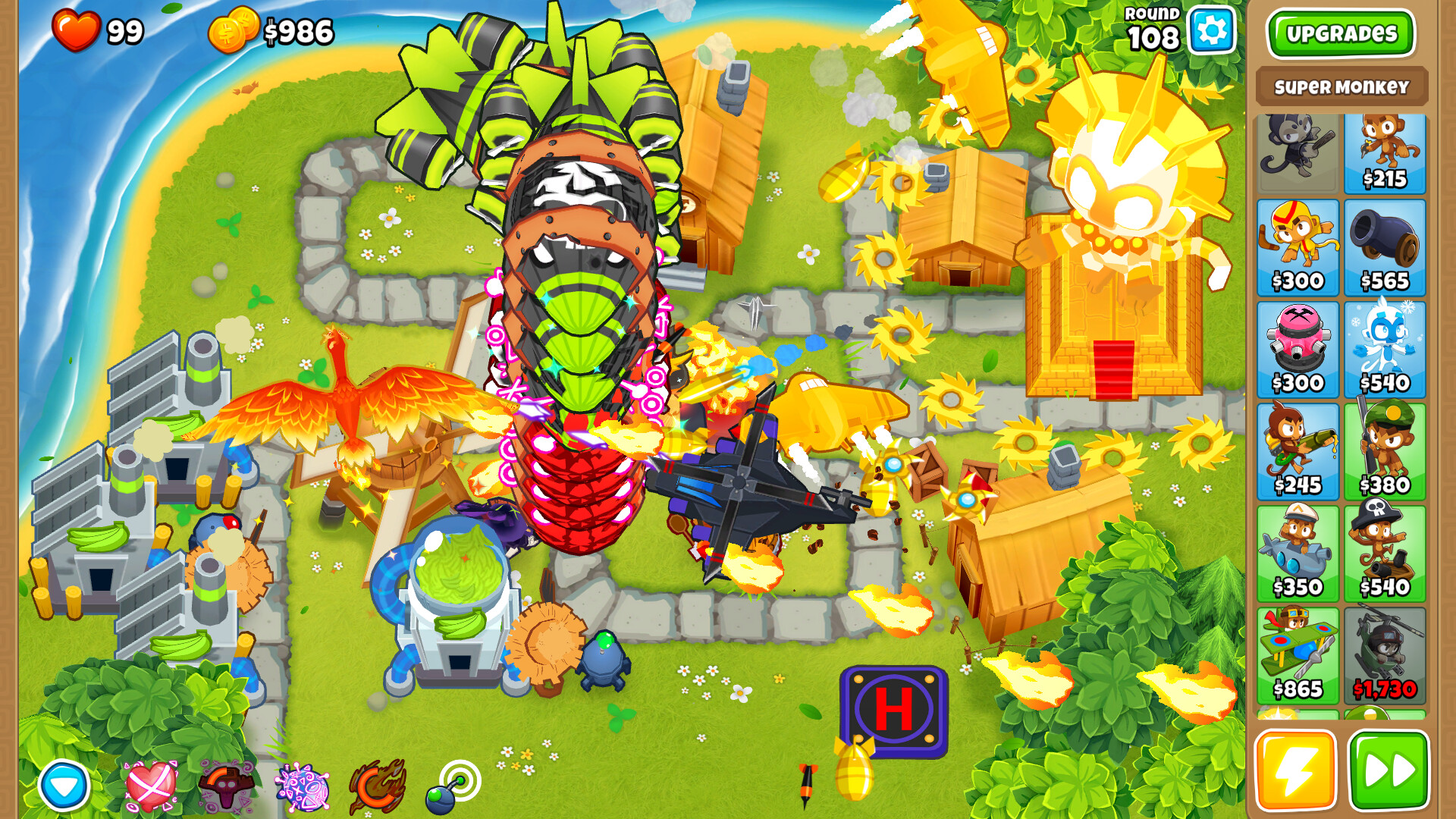 Скриншот: Bloons TD 6