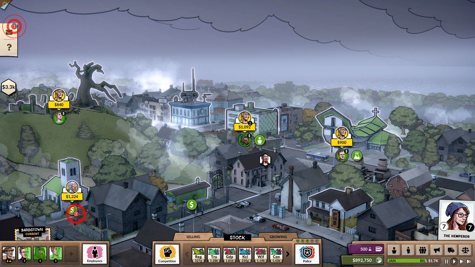 Скриншот: Weedcraft Inc