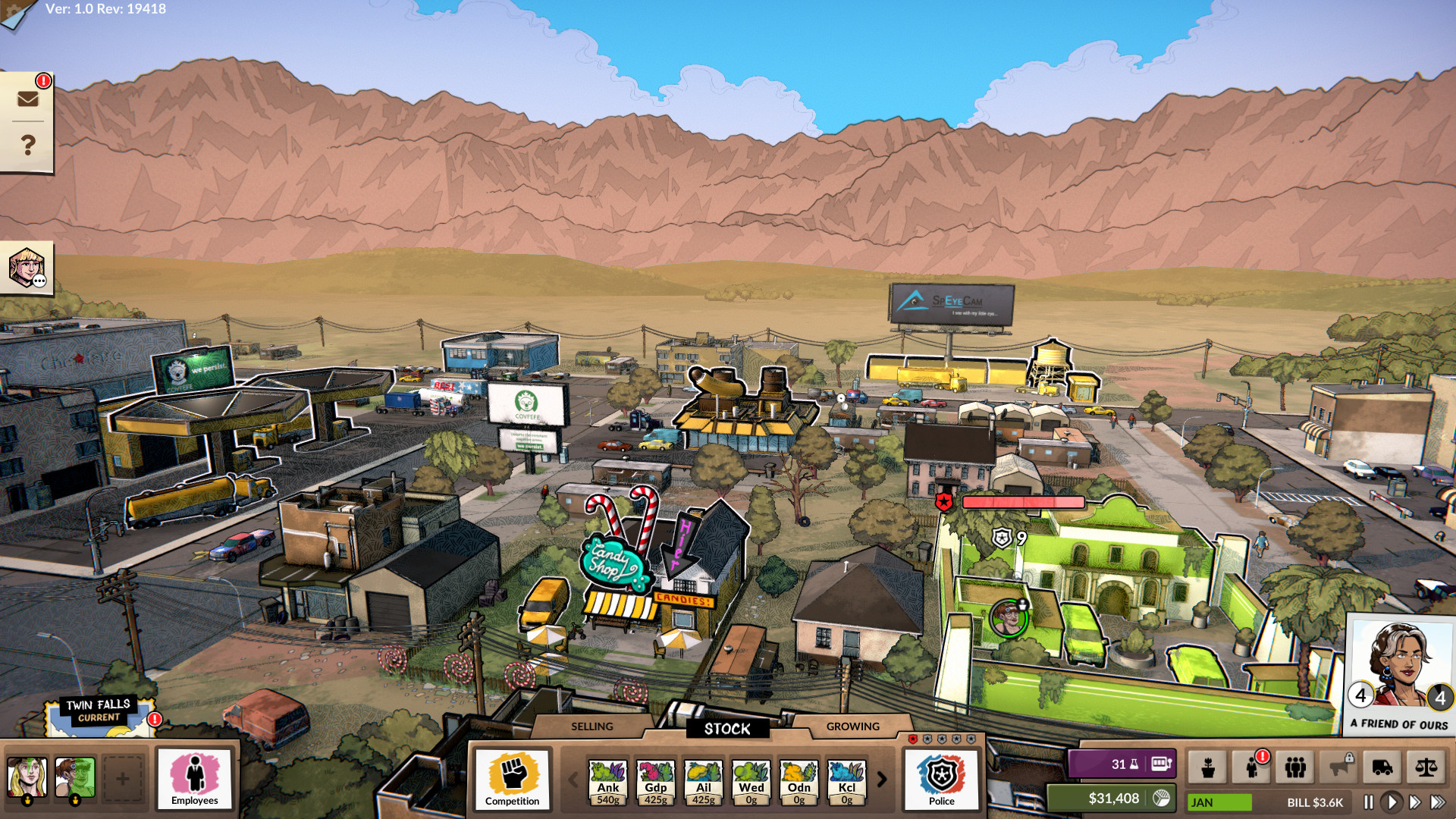 Скриншот: Weedcraft Inc