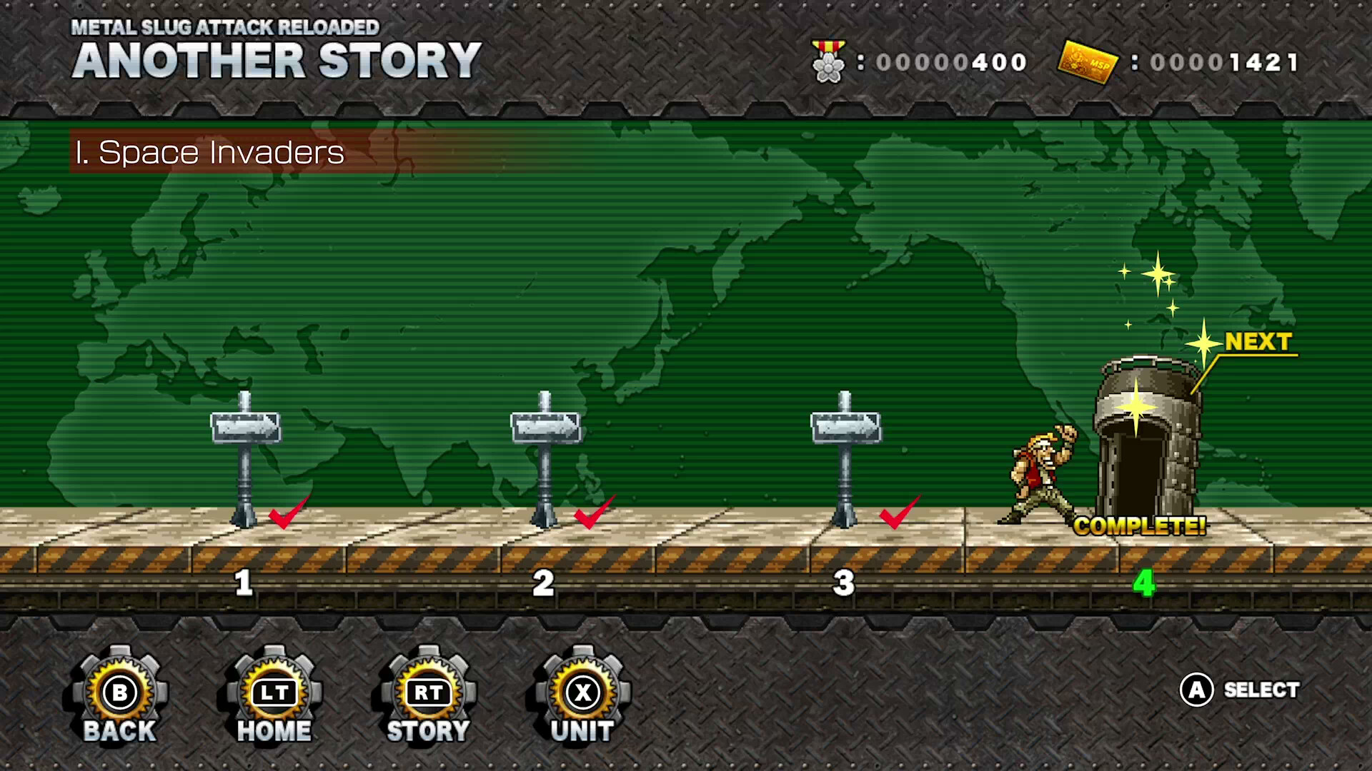 Скриншот: METAL SLUG ATTACK RELOADED