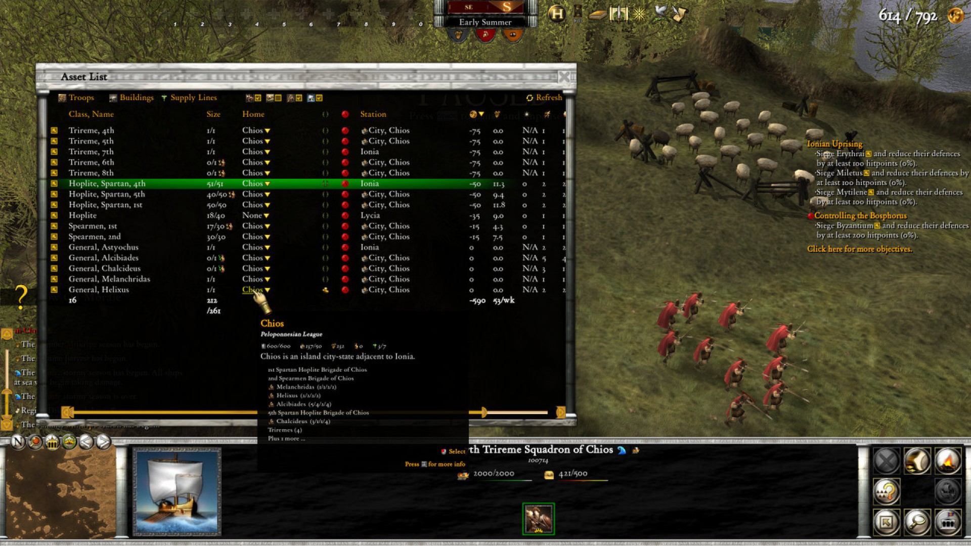 Скриншот: Hegemony Gold: Wars of Ancient Greece