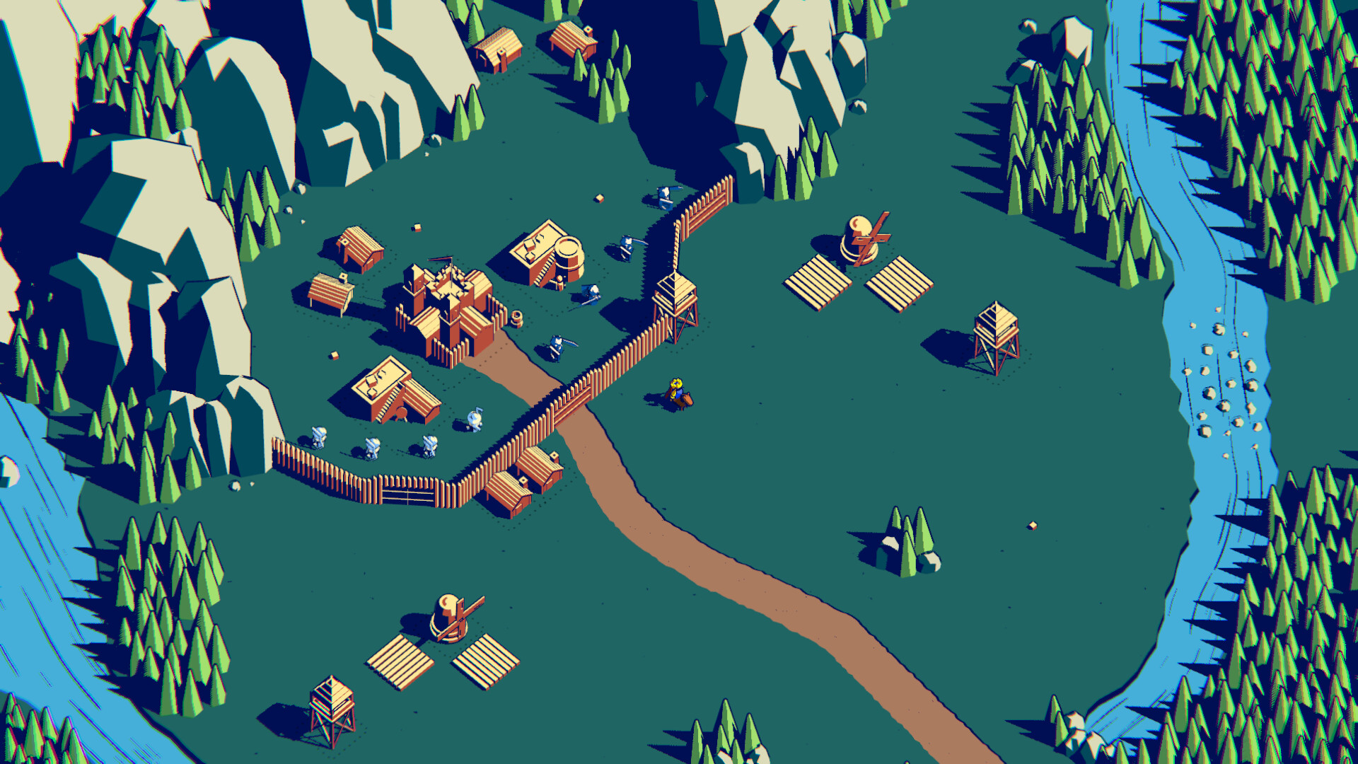 Скриншот: Thronefall