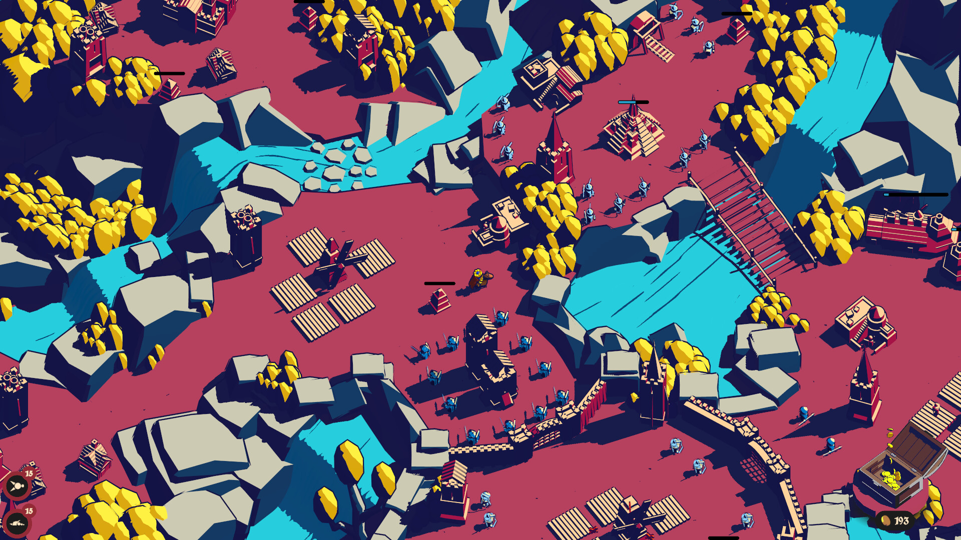 Скриншот: Thronefall