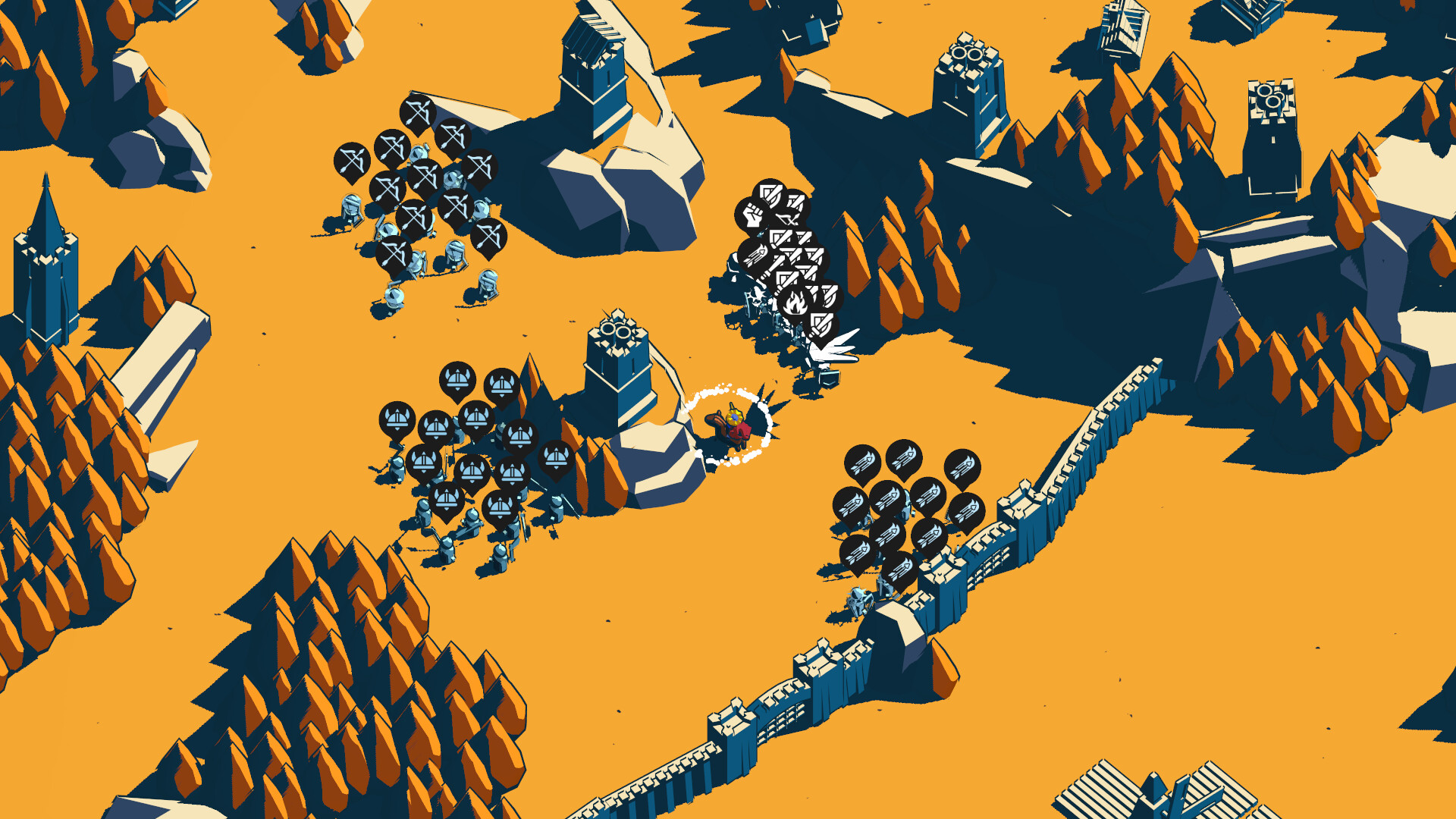 Скриншот: Thronefall