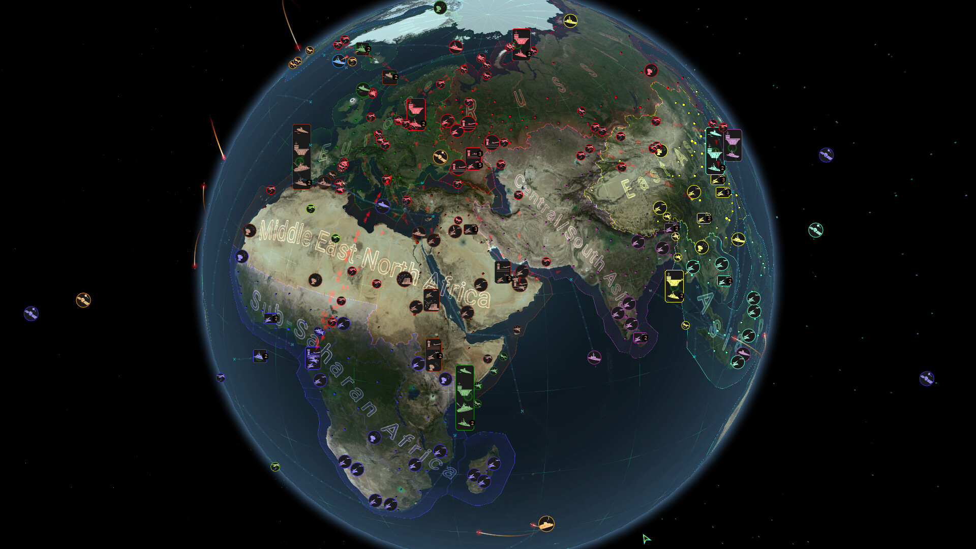 Скриншот: ICBM: Escalation