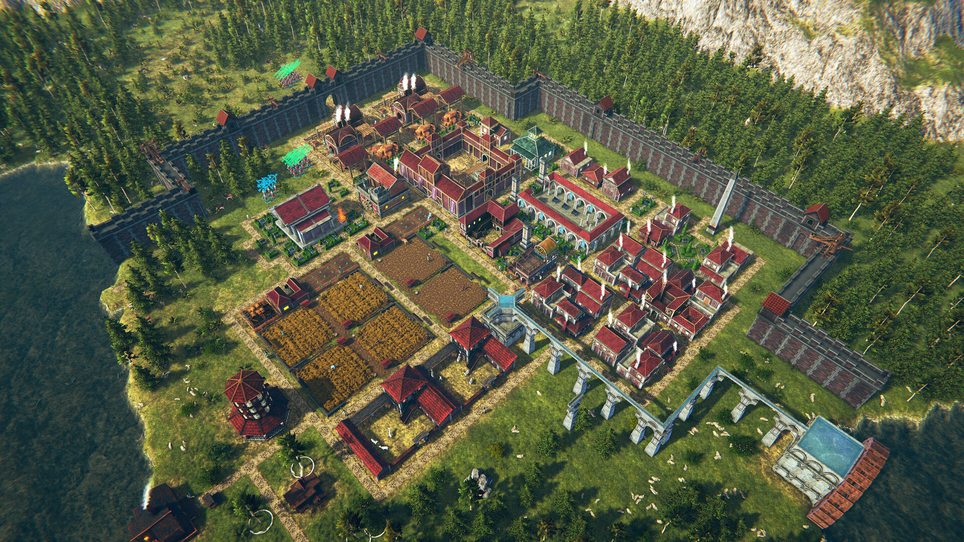 Скриншот: Roman Triumph: Survival City Builder