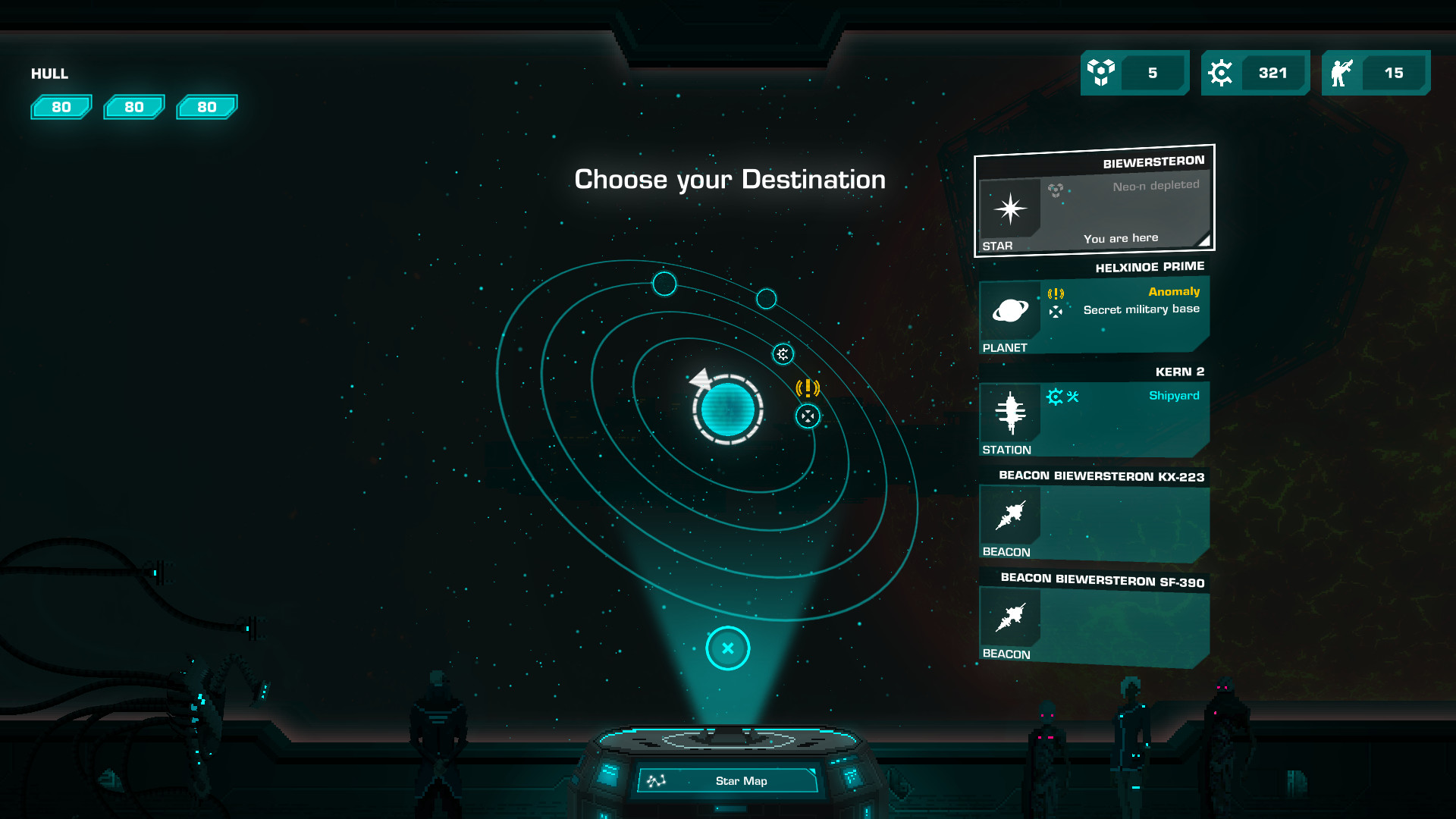 Скриншот: Crying Suns