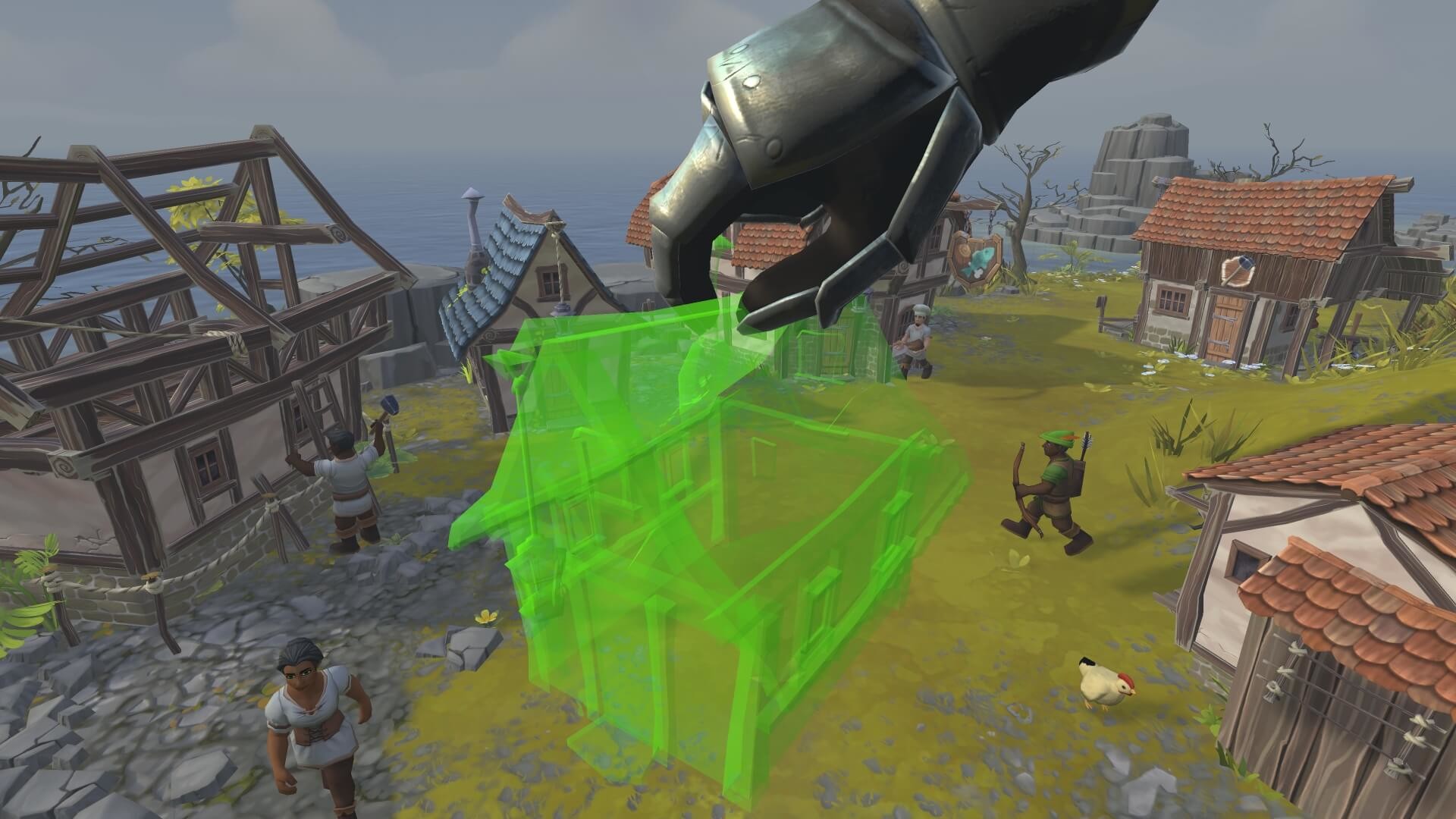 Скриншот: Townsmen VR