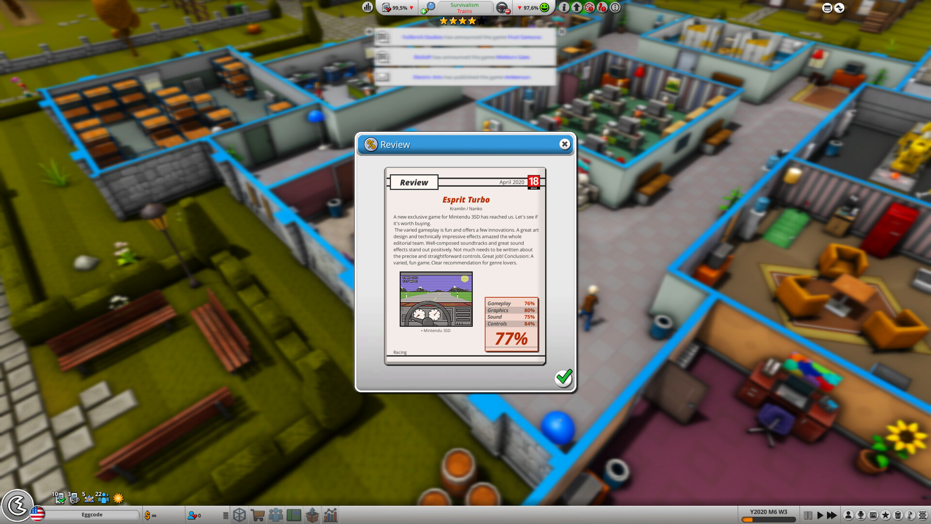 Скриншот 8: Mad Games Tycoon 2