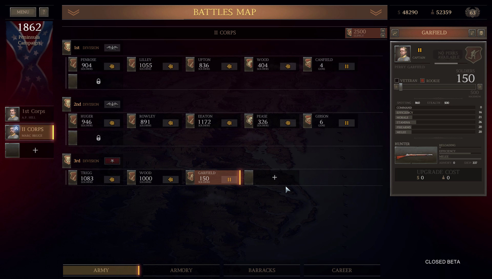 Скриншот: Ultimate General: Civil War