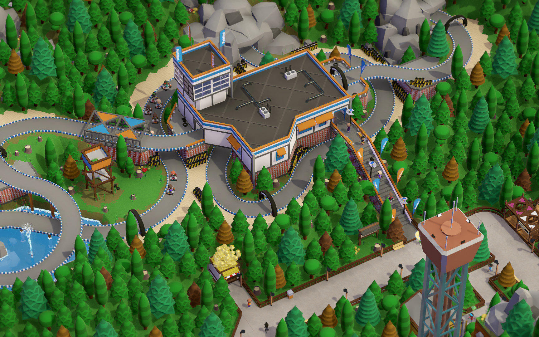 Скриншот 13: Parkitect